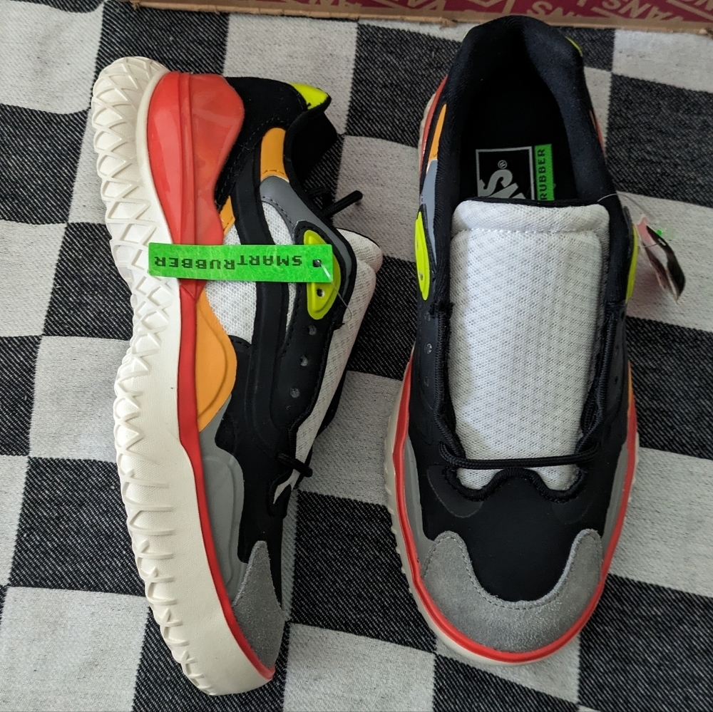 Vans City TRL Multi Black White Women 7 VNOA4BTJ6AD Smart Rubber 2019